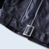 DEAD STOCK fake leather double riders jacket