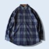 DEAD STOCK oversized heave nell check shirt