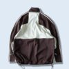 【adidas】blue white × brown half zip track jacket