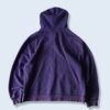 "BORO" fade purple zip up parka