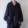 【RalphLauren】monster oversized smooth poly graph check lining black drizzler jacket