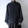 high neck smooth poly jacket