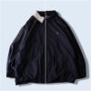 【RalphLauren】monster oversized smooth poly graph check lining black drizzler jacket