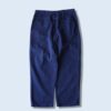 【MARITHE FRANCOIS GIRBAUD】deep navy cotton twill baggy wide pants