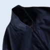 high neck smooth poly jacket