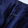 【MARITHE FRANCOIS GIRBAUD】deep navy cotton twill baggy wide pants