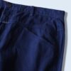 【MARITHE FRANCOIS GIRBAUD】deep navy cotton twill baggy wide pants