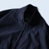 high neck smooth poly jacket