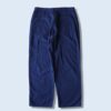 【MARITHE FRANCOIS GIRBAUD】deep navy cotton twill baggy wide pants