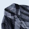 oversized monotone layered see-through shirt