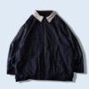 【RalphLauren】monster oversized smooth poly graph check lining black drizzler jacket