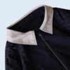 【RalphLauren】monster oversized smooth poly graph check lining black drizzler jacket