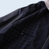 【RalphLauren】monster oversized smooth poly graph check lining black drizzler jacket