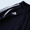 【adidas】black × white 3stripe track jacket