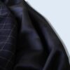 【RalphLauren】monster oversized smooth poly graph check lining black drizzler jacket