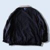 【RalphLauren】monster oversized smooth poly graph check lining black drizzler jacket