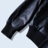 boa lining leather jacket