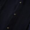 glossy pattern black switching ornamental shirt