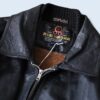 boa lining leather jacket