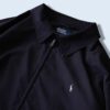 【RalphLauren】monster oversized smooth poly graph check lining black drizzler jacket