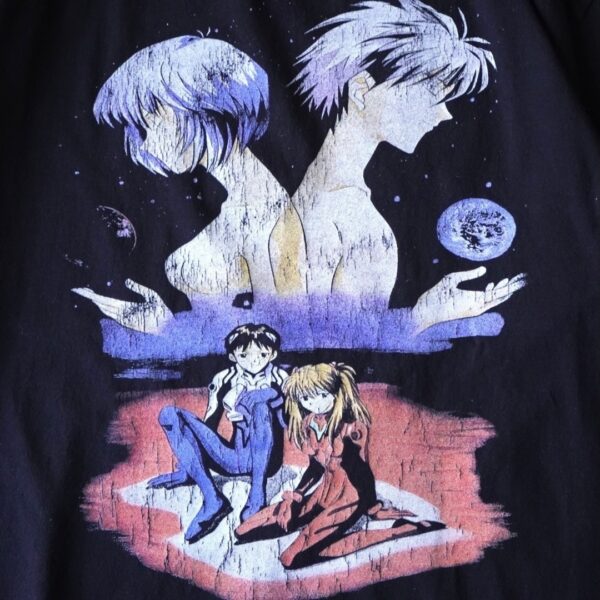 "サードインパクト級のクラックエヴァ" made in USA print tee