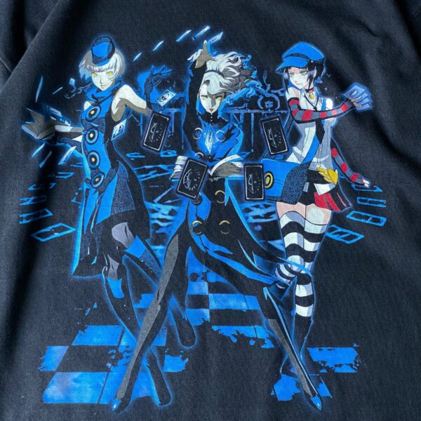 "女性専用仕様ベルベットルーム" double side print tee