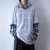 oversized sheer mesh tee