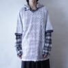 oversized sheer mesh tee