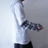 oversized sheer mesh tee