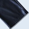 glossy fake leather easy wide pants