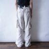 "膝パカ" detachable gimmick cargo pants