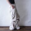"膝パカ" detachable gimmick cargo pants