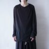 black red sheer second skin cut&sewn