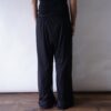 rope design see-through layer wide pants