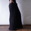 rope design see-through layer wide pants