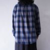 gooood color shadow check shirt