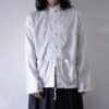 white × white pattern China shirt