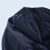 arm see-through & satin switching jacket