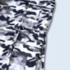 FASHION NOVA super wide silhouette white camouflage gimmick pants