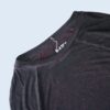 black red sheer second skin cut&sewn