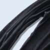 black red sheer second skin cut&sewn
