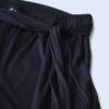rope design see-through layer wide pants
