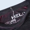 black red sheer second skin cut&sewn
