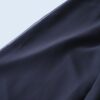 mode black see-through layer wide pants