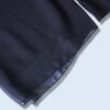 mode black see-through layer wide pants