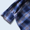 gooood color shadow check shirt