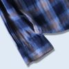 gooood color shadow check shirt