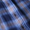 gooood color shadow check shirt