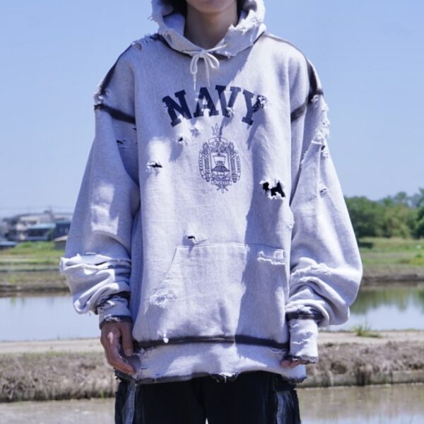 "ANARCHY" BORO & spray remake parka
