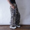 see-through × realtree camouflage super wide pants
